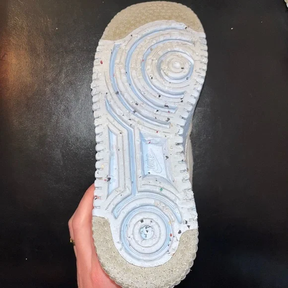 Nike Women's Air Force 1 Crater, White Pure Platinum - Picture 8 of 15